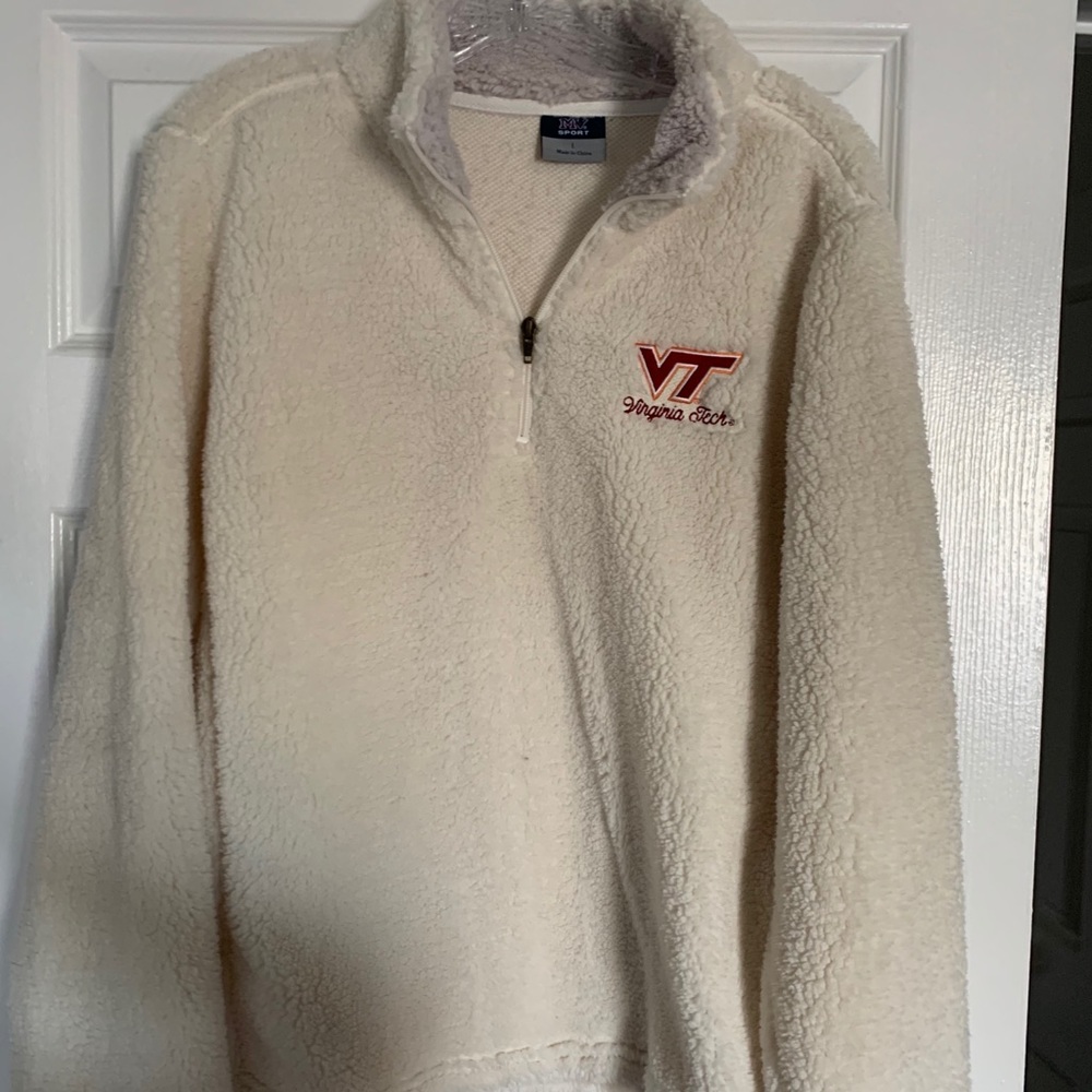 Virginia Tech Fleece/Sherpa Pullover